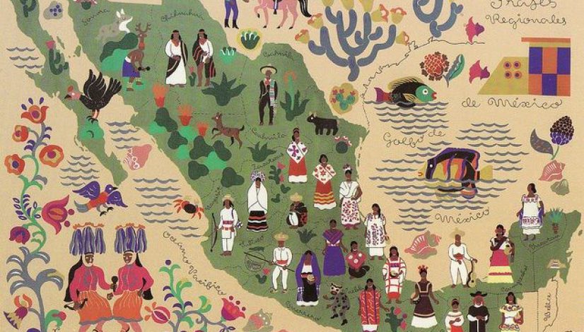 Mexico Culture Map